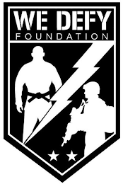 WE DEFY FOUNDATION logo