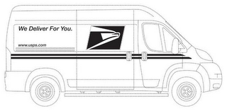 WE DELIVER FOR YOU. WWW.USPS.COM logo