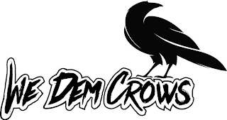 WE DEM CROWS logo