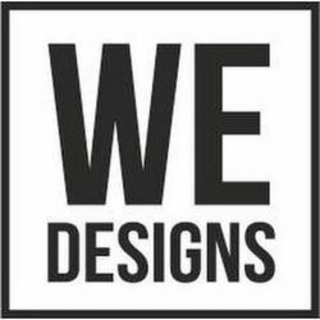 WE DESIGNS logo