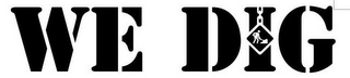 WE DIG logo