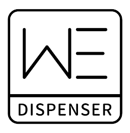 WE DISPENSER logo