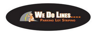 WE DO LINES PARKING LOT STRIPING logo