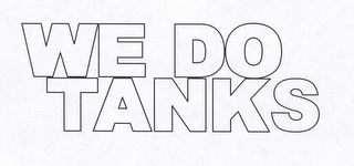 WE DO TANKS logo