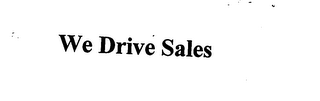 WE DRIVE SALES logo