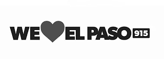WE EL PASO 915 logo