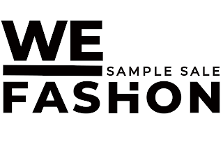 WE FASHON SAMPLE SALE logo