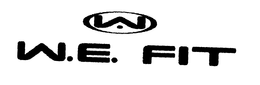 W.E. FIT - NAME logo