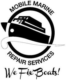 WE FIX BOATS! MOBILE MARINE REPAIR SERVICES logo