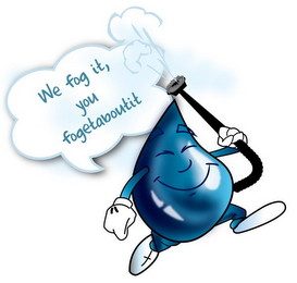 WE FOG IT, YOU FOGETABOUTIT logo