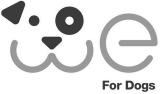 WE FOR DOGS logo