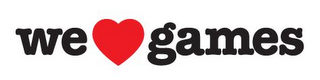 WE GAMES logo