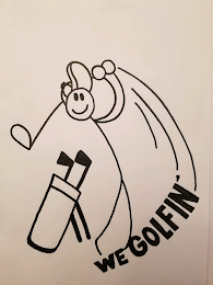 WE GOLFIN logo