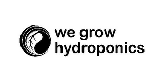 WE GROW HYDROPONICS logo