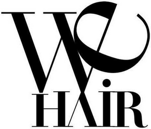 WE HAIR logo
