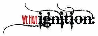 WE HAVE IGNITION: logo