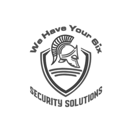 WE HAVE YOUR 6IX SECURITY SOLUTIONS logo