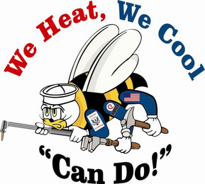 WE HEAT, WE COOL "CAN DO!" logo