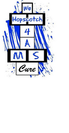 WE HOPSCOTCH 4 A M S CURE logo