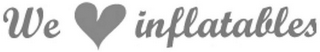 WE INFLATABLES logo