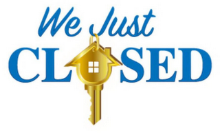 WE JUST CLOSED logo