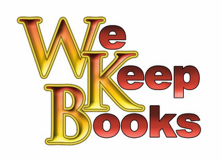 WE KEEP BOOKS logo