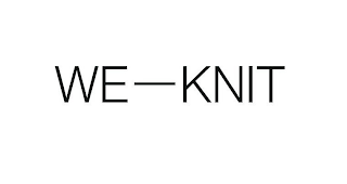 WE - KNIT logo