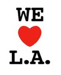WE  L.A. logo