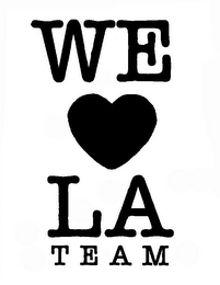 WE LA TEAM logo