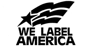 WE LABEL AMERICA logo