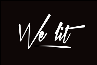 WE LIT logo