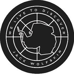 WE LIVE TO DISCOVER JACK WOLFSKIN logo