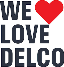 WE LOVE DELCO logo