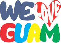 WE LOVE GUAM logo
