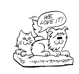 WE LOVE IT! logo