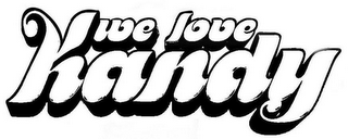 WE LOVE KANDY logo