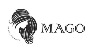 WE LOVE OUR EARTH MAGO logo