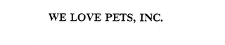 WE LOVE PETS, INC. logo