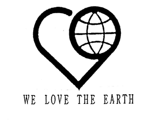 WE LOVE THE EARTH logo