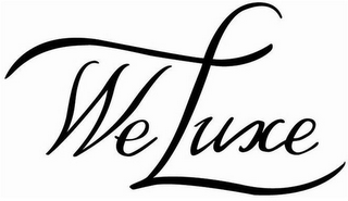 WE LUXE logo