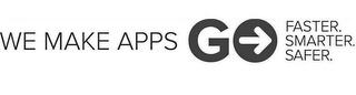 WE MAKE APPS GO FASTER. SMARTER. SAFER. logo