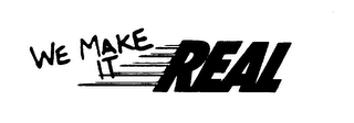 WE MAKE IT REAL logo