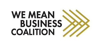 WE MEAN BUSINESS COALITION logo