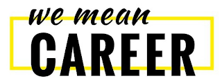 WE MEAN CAREER logo
