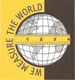 WE MEASURE THE WORLD logo