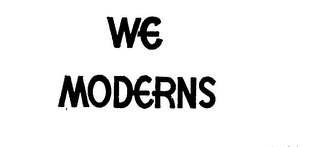 WE MODERNS logo