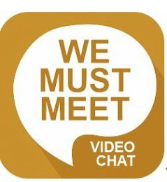 WE MUST MEET VIDEO CHAT logo