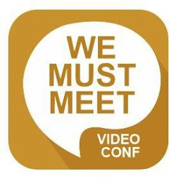 WE MUST MEET VIDEO CONF logo