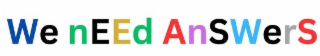 WE NEED ANSWERS logo
