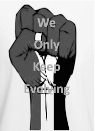 WE ONLY KEEP EVOLVING logo